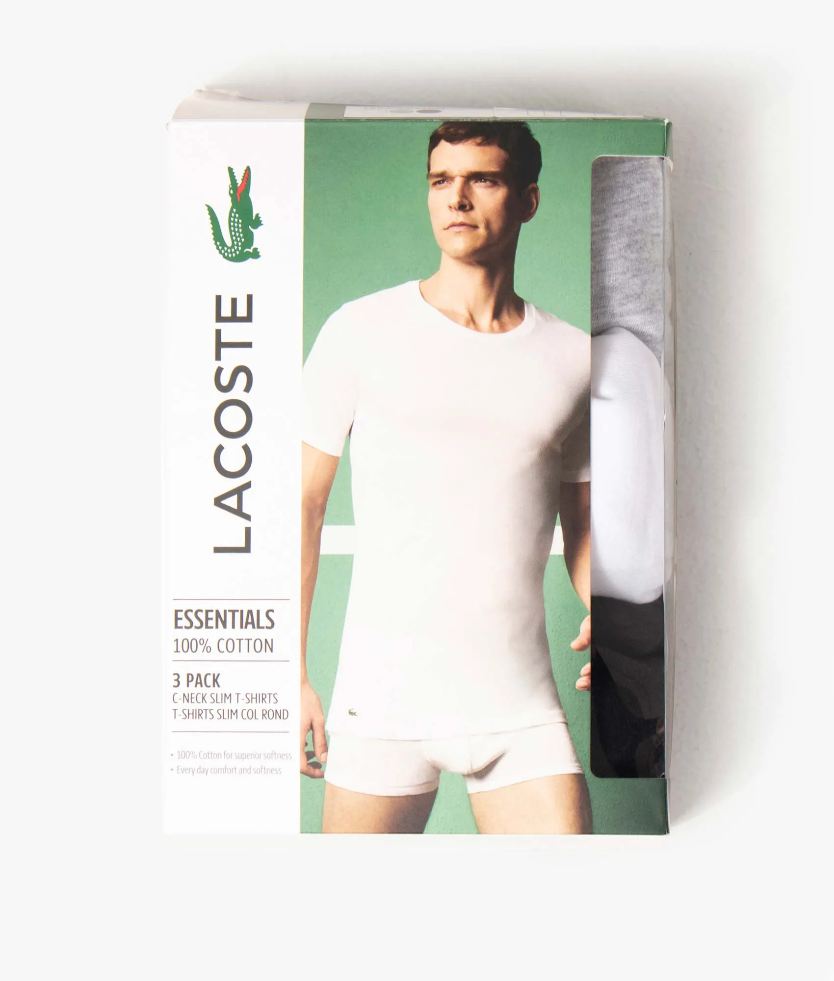 3 Pack Of Short Sleeve Crew Neck T-Shirts