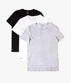 3 Pack Of Short Sleeve Crew Neck T-Shirts