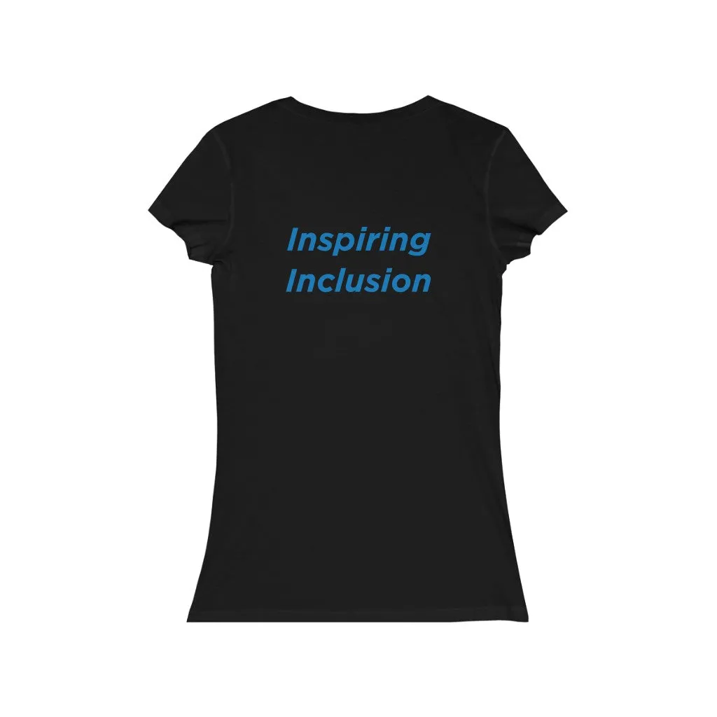 AbilityPath Auxiliary Women's Jersey Short Sleeve V-Neck Tee