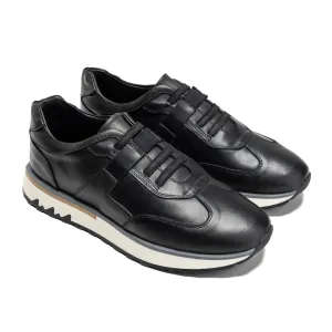 Achilles Pro V3 Easy Wear | All Black Genuine Leather