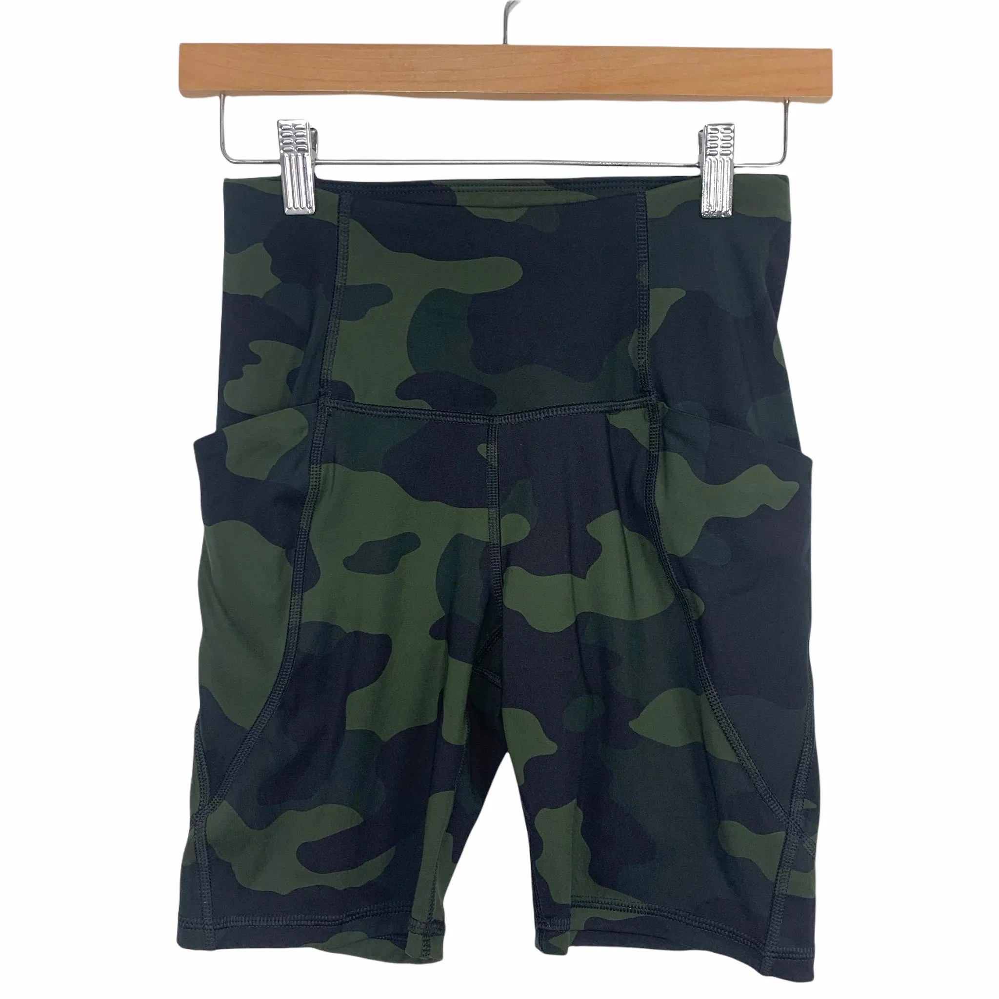 All in Motion Camo Biker Shorts- Size S