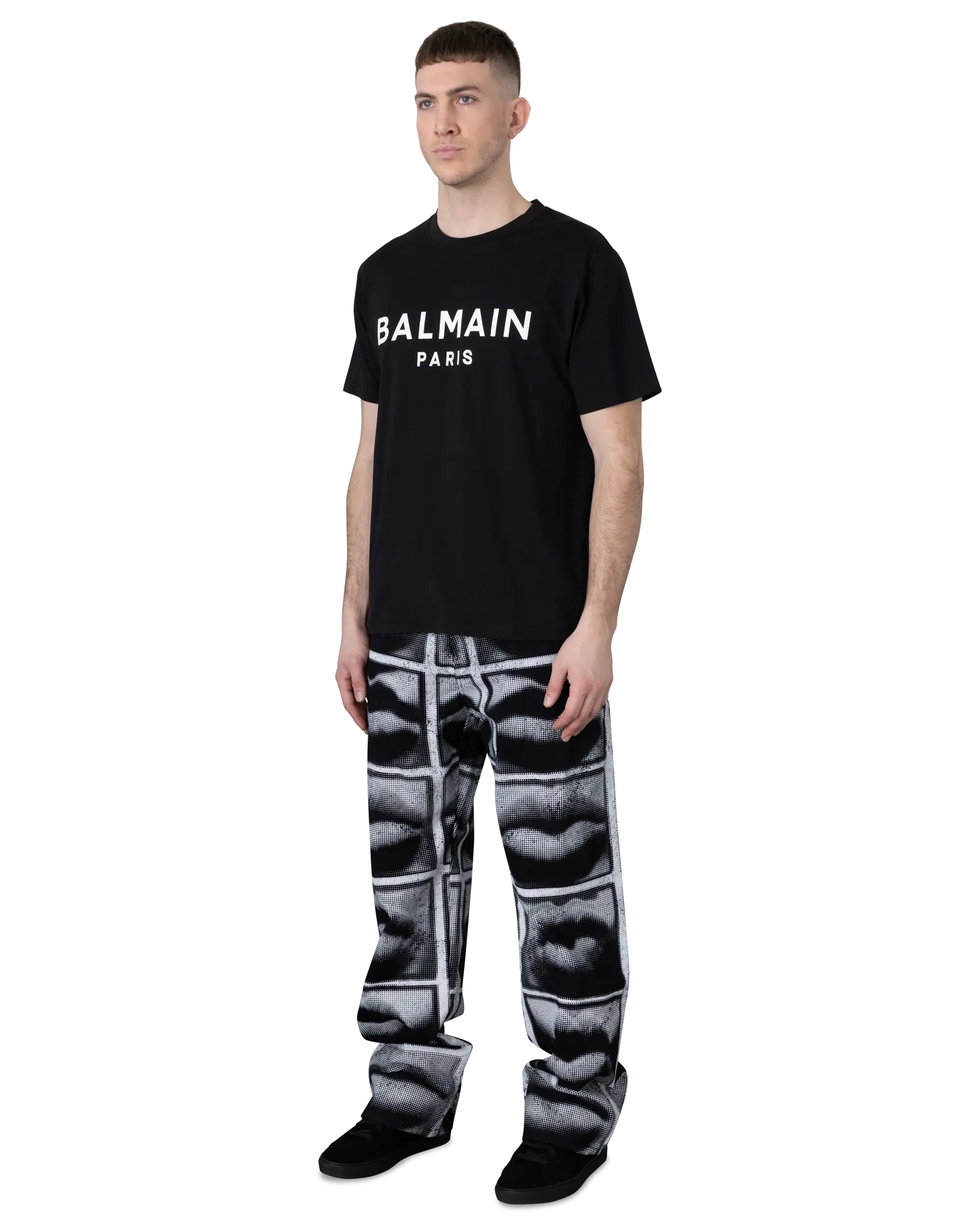 Balmain Paris Printed T-Shirt