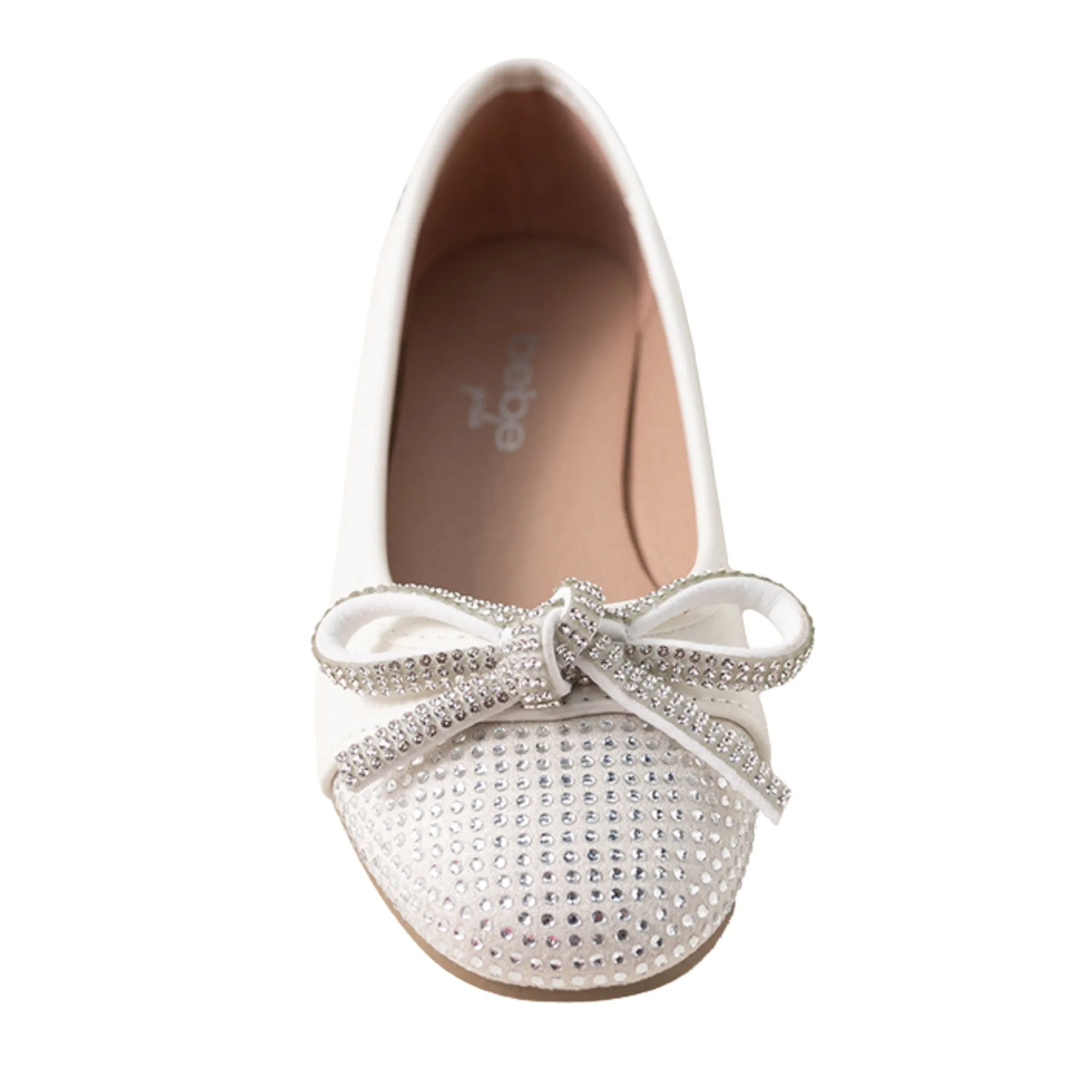 bebe Girls' Sandals - Sparkly Shoes for Kids Ballet Flats for Girls (Little Kid/Big Kid)
