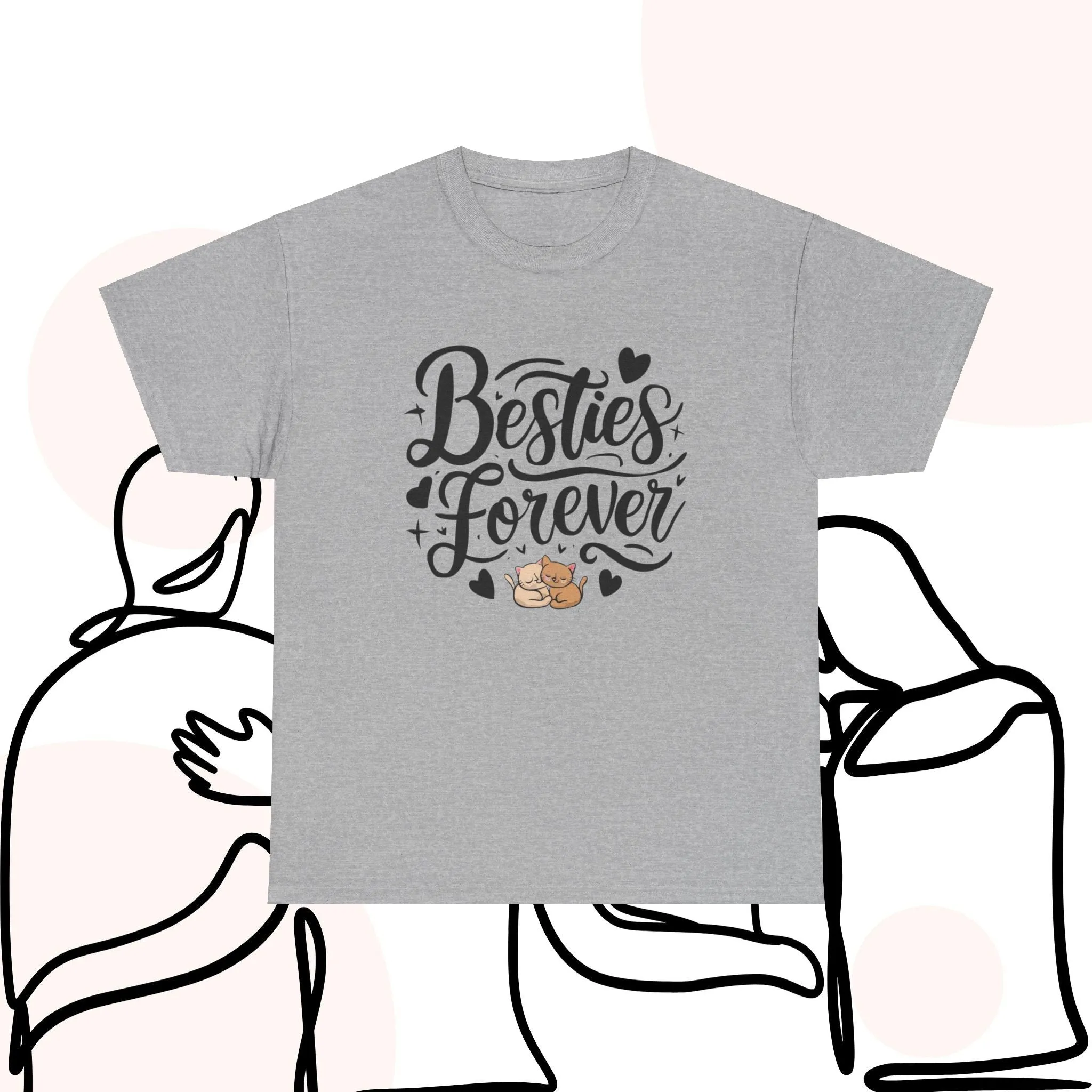 Besties Forever Cotton T-Shirt
