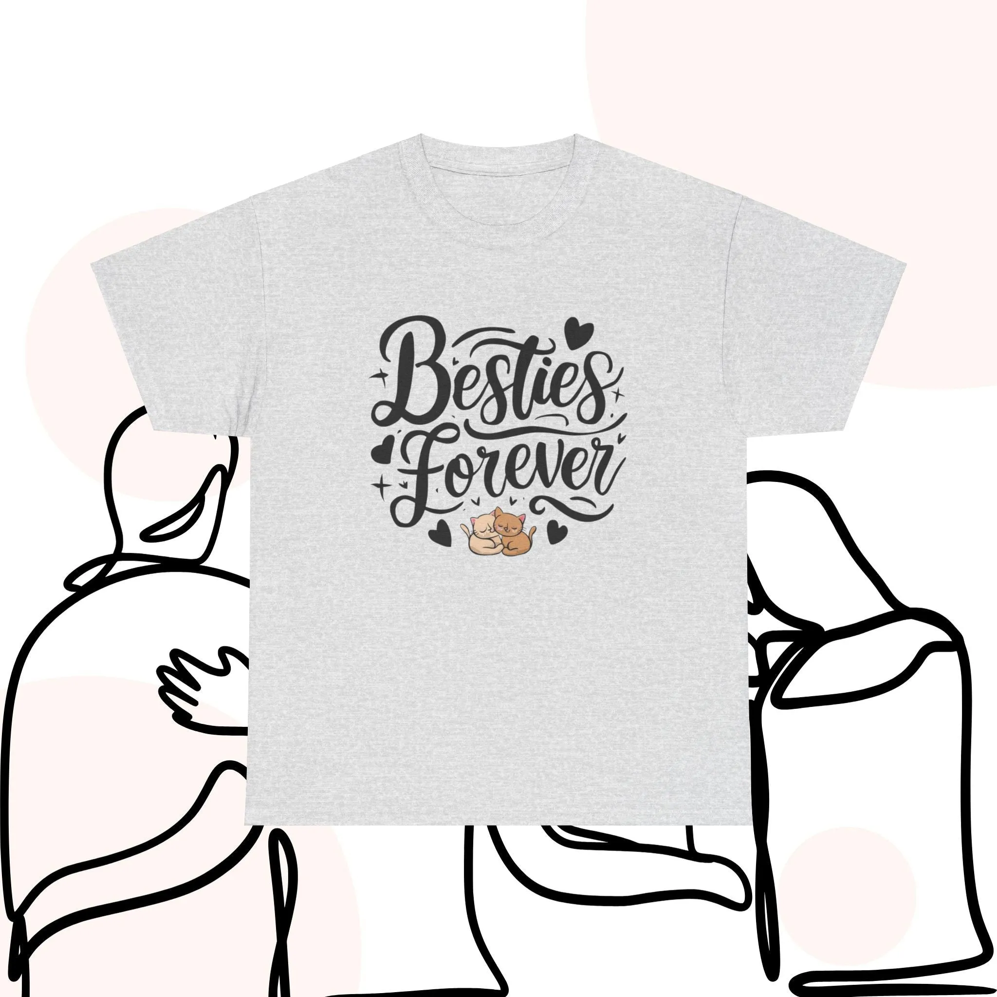 Besties Forever Cotton T-Shirt