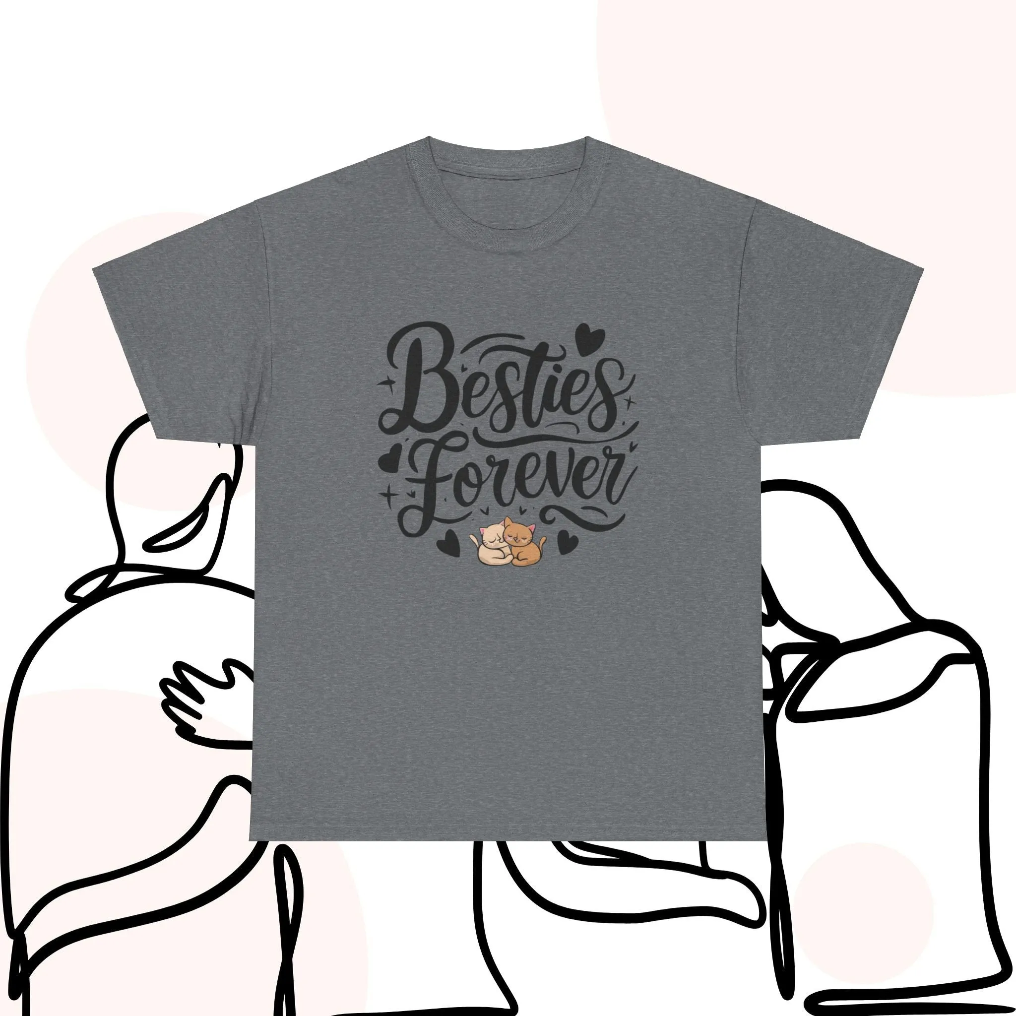 Besties Forever Cotton T-Shirt