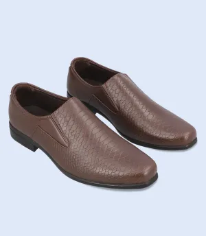 BM6727-COFFEE-Men Slip On