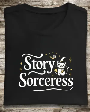 Book Lovers Story Sorcerers Cotton T-Shirt