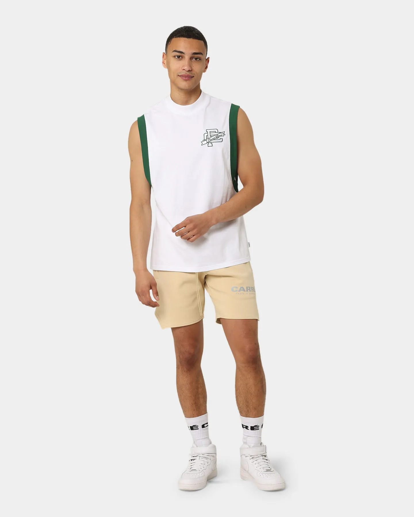 Carre Premium Motion Sweat Shorts Cappuccino/Grey