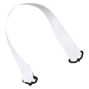 Chin Strap: North Hard Hats, 2 Attachment Points, Elastic, White