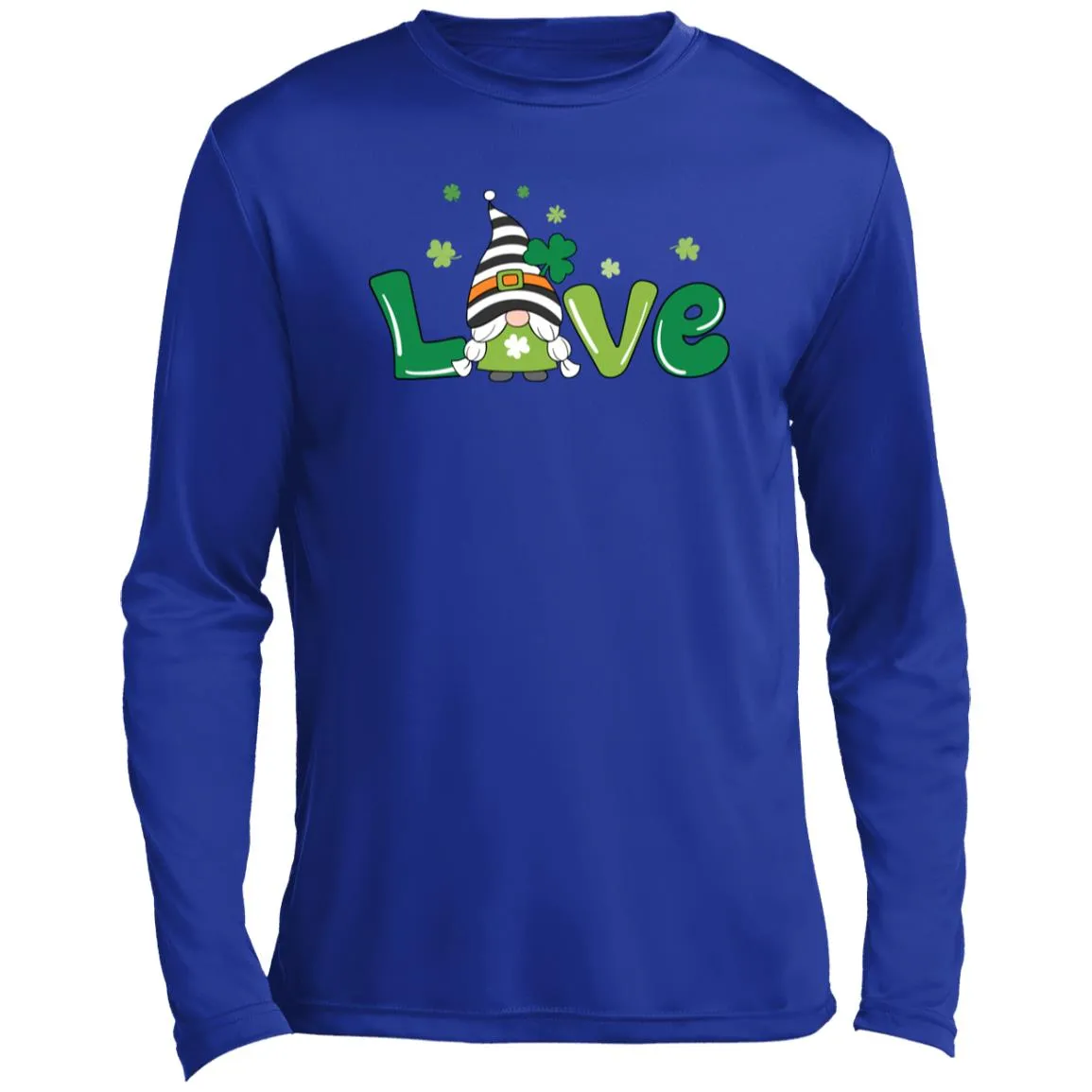 clover love gnome ST350LS Men’s Long Sleeve Performance Tee