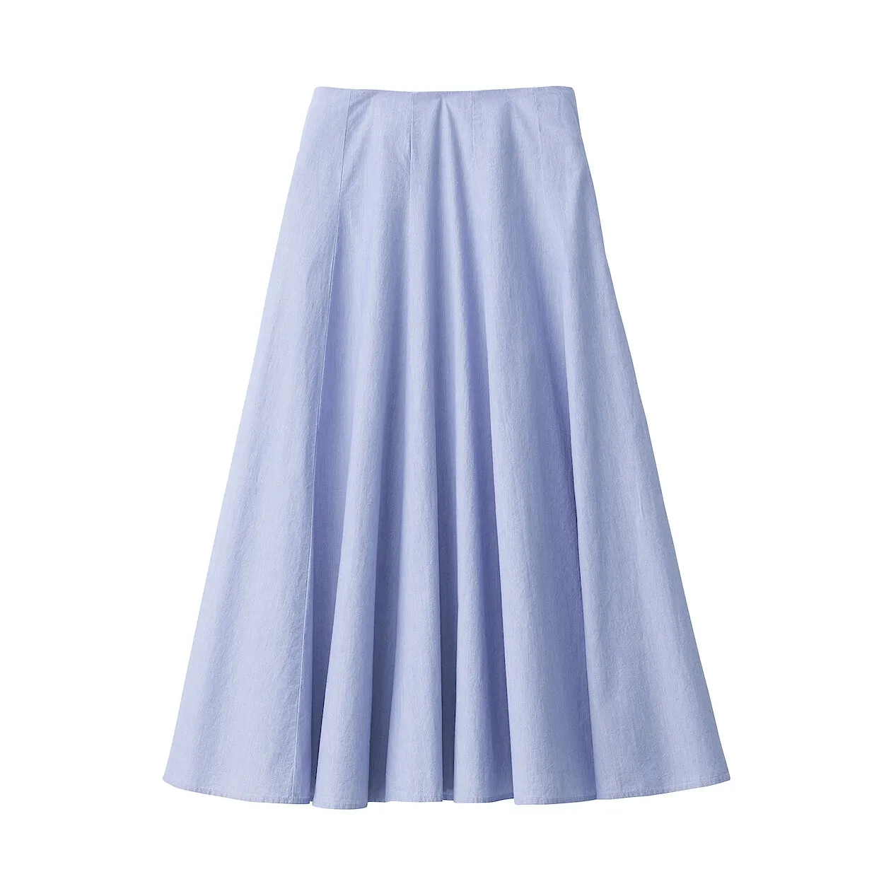 Cool Touch Broadcloth Flare Skirt
