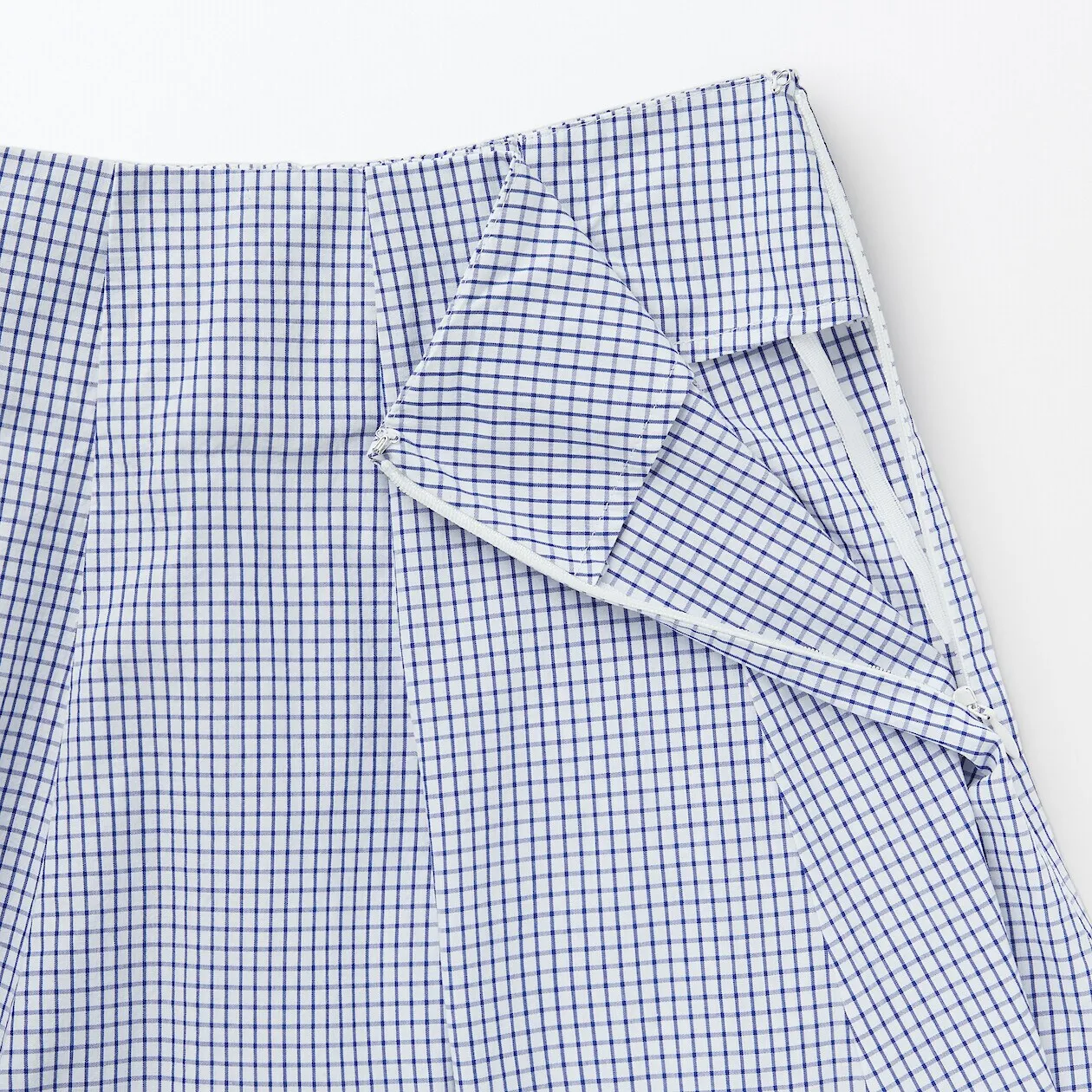 Cool Touch Broadcloth Flare Skirt