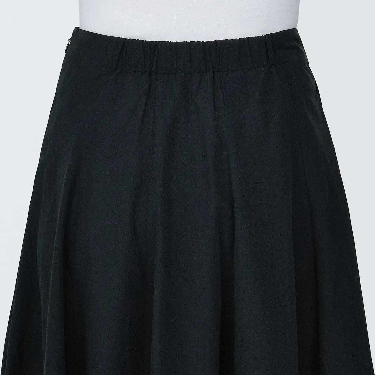 Cool Touch Broadcloth Flare Skirt