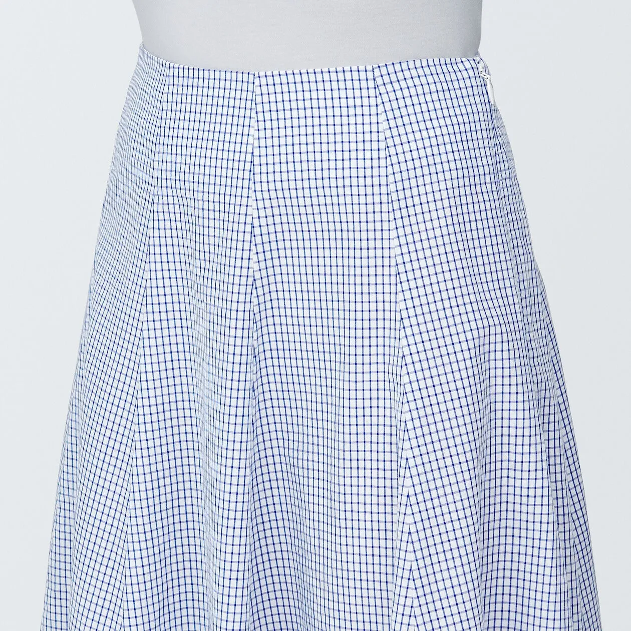 Cool Touch Broadcloth Flare Skirt