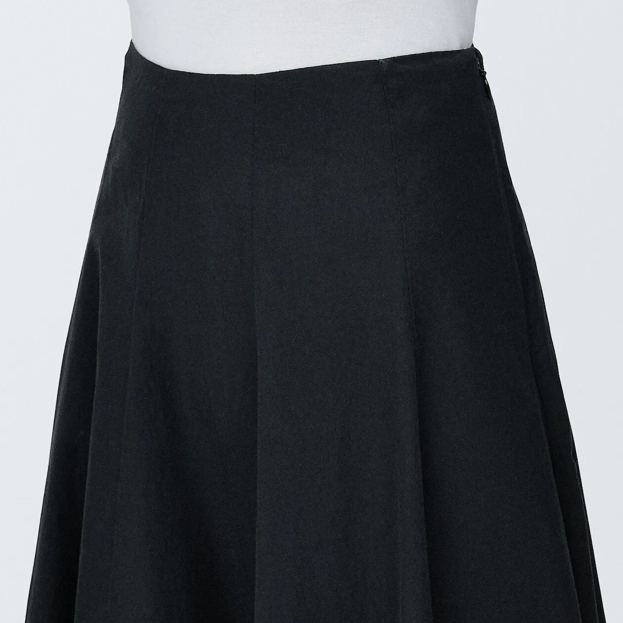 Cool Touch Broadcloth Flare Skirt