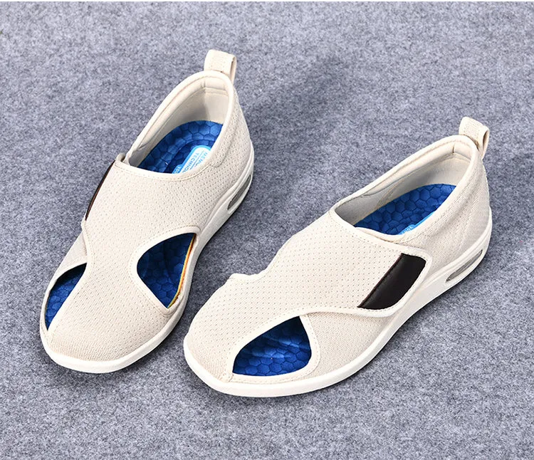cuzcare Ultra-Light Adjustable Velcro Easy Wear Shoes-NW048