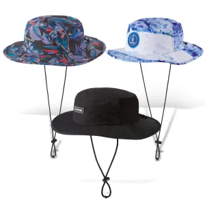 Dakine No Zone Surf Hat Lace Closure W/ Elastic Cinch Adjustable Chin Strap