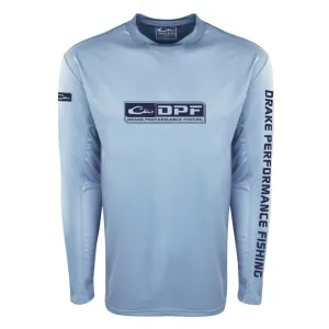 Drake Performance Fishing Shield 4 Arched Mesh Back L/S Crew