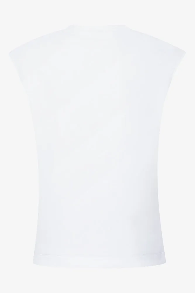Fitted Top White
