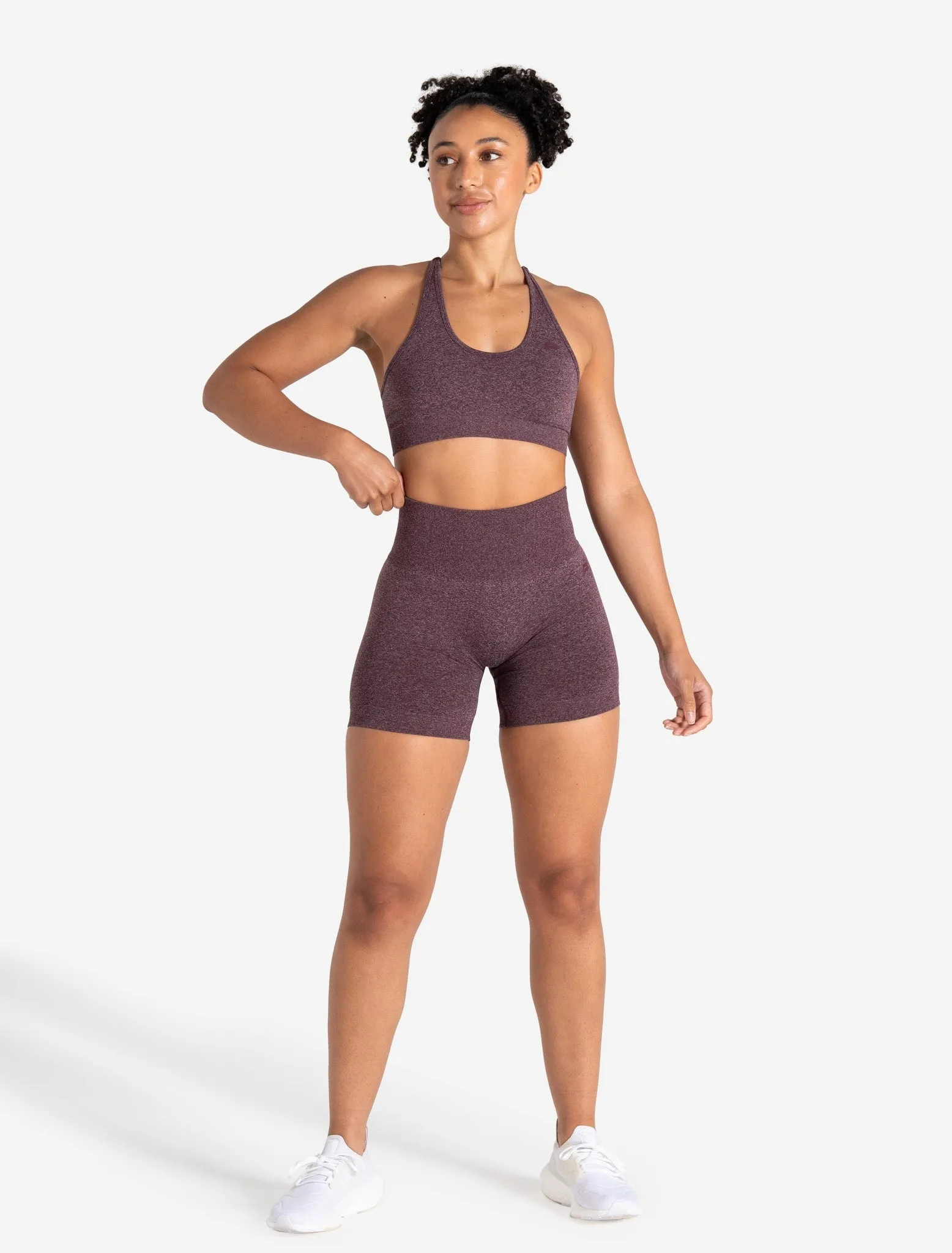 Form Seamless Shorts - Cherry Marl