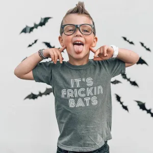 Freakin Bats | Kids & Adult Halloween Tee | Comfort Colors