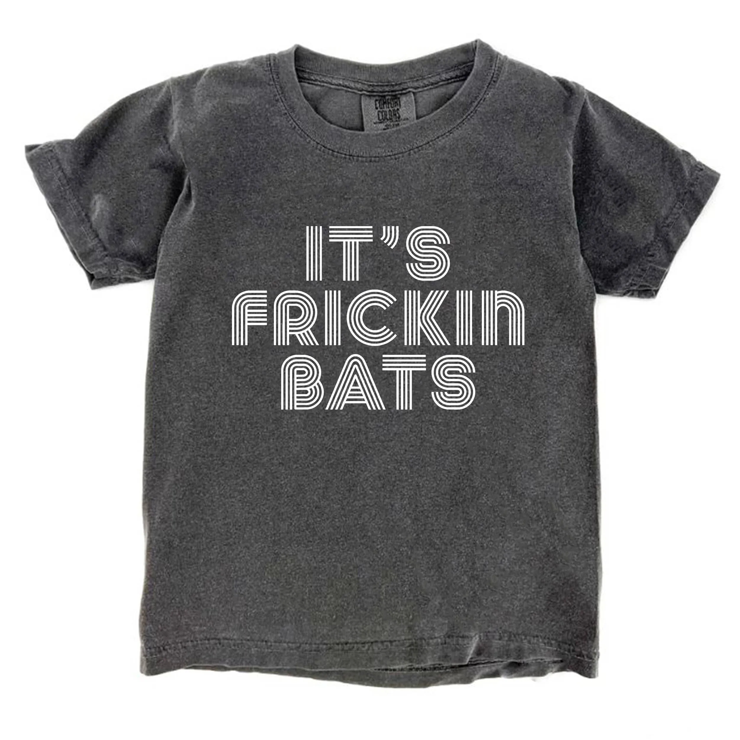 Freakin Bats | Kids & Adult Halloween Tee | Comfort Colors