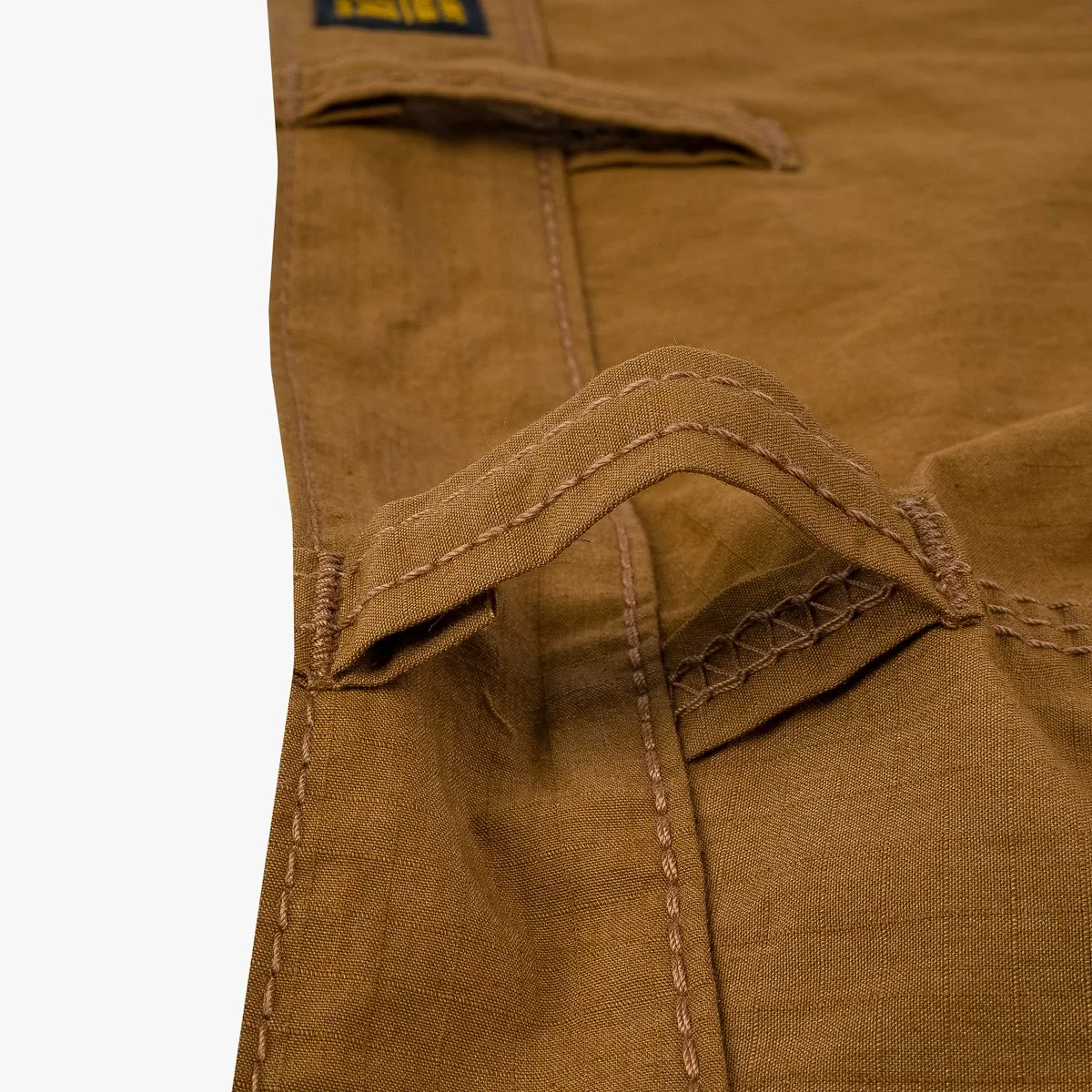 Iron Heart - IH-736-brown Ripstop Cargo Shorts