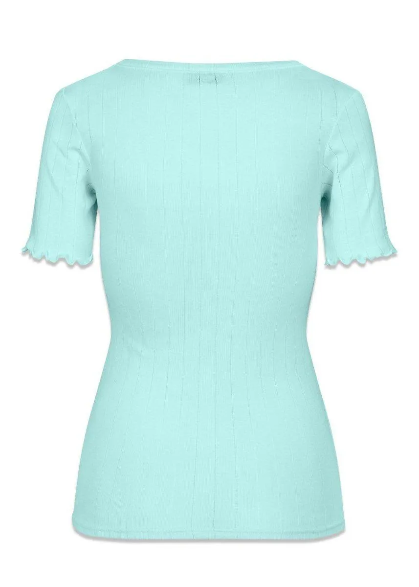 Issy t-shirt - Topaz