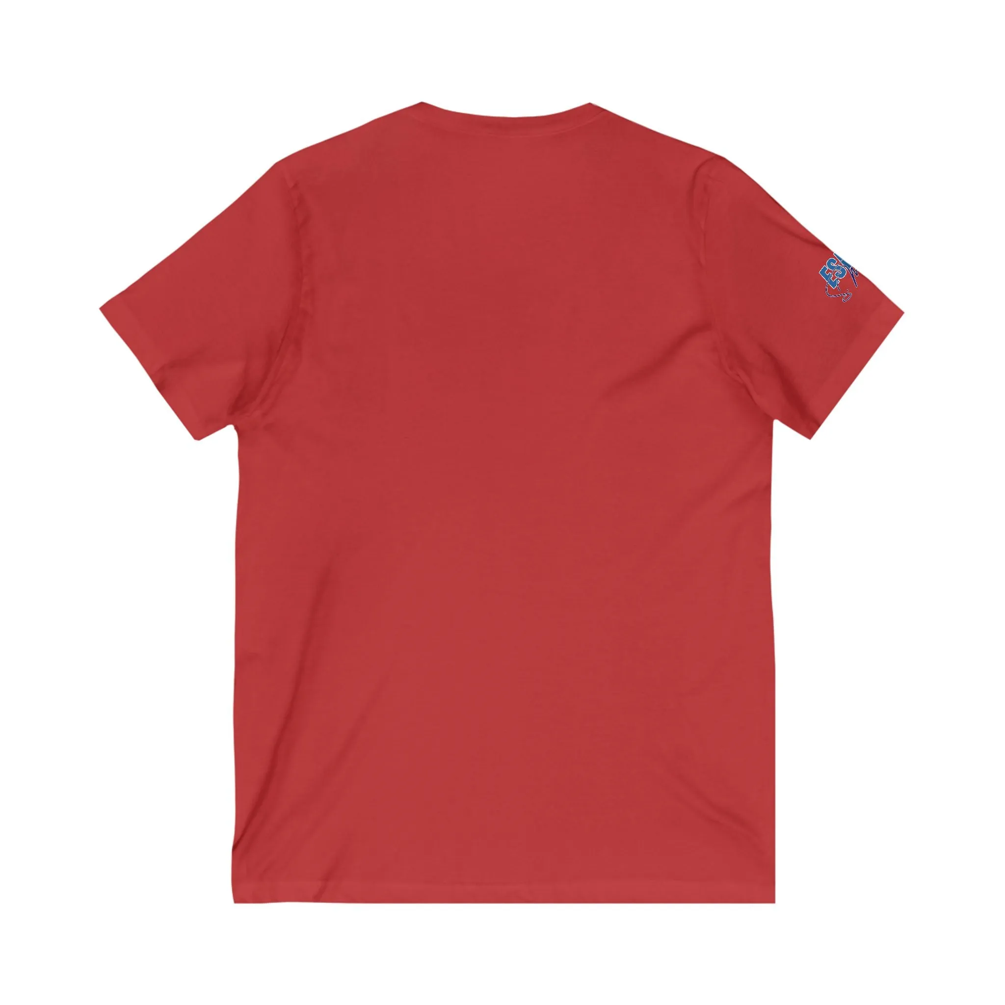Just Believe - Unisex Jersey Short Sleeve V-Neck Tee