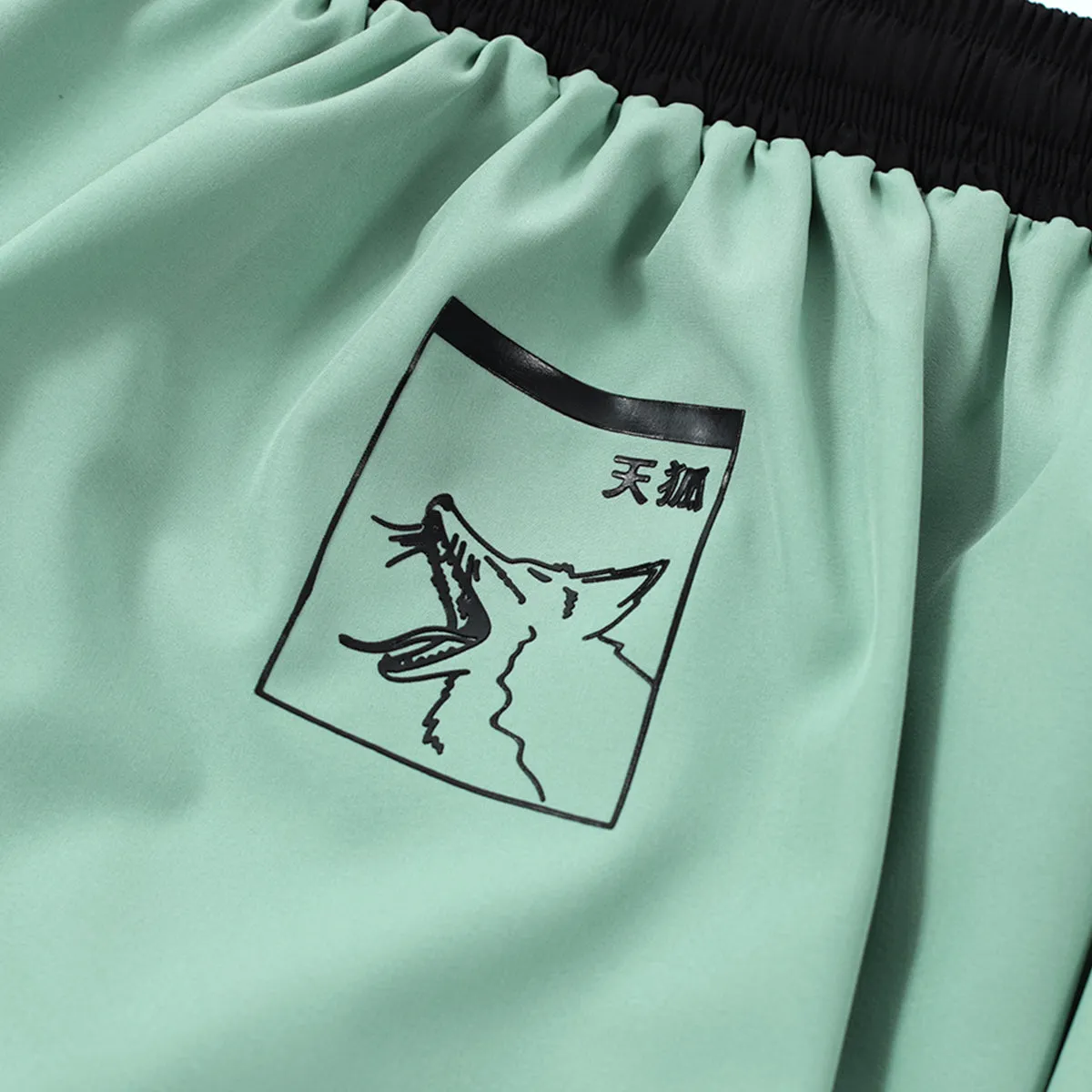 Kitsune "Battle" Compression-Lined Shorts