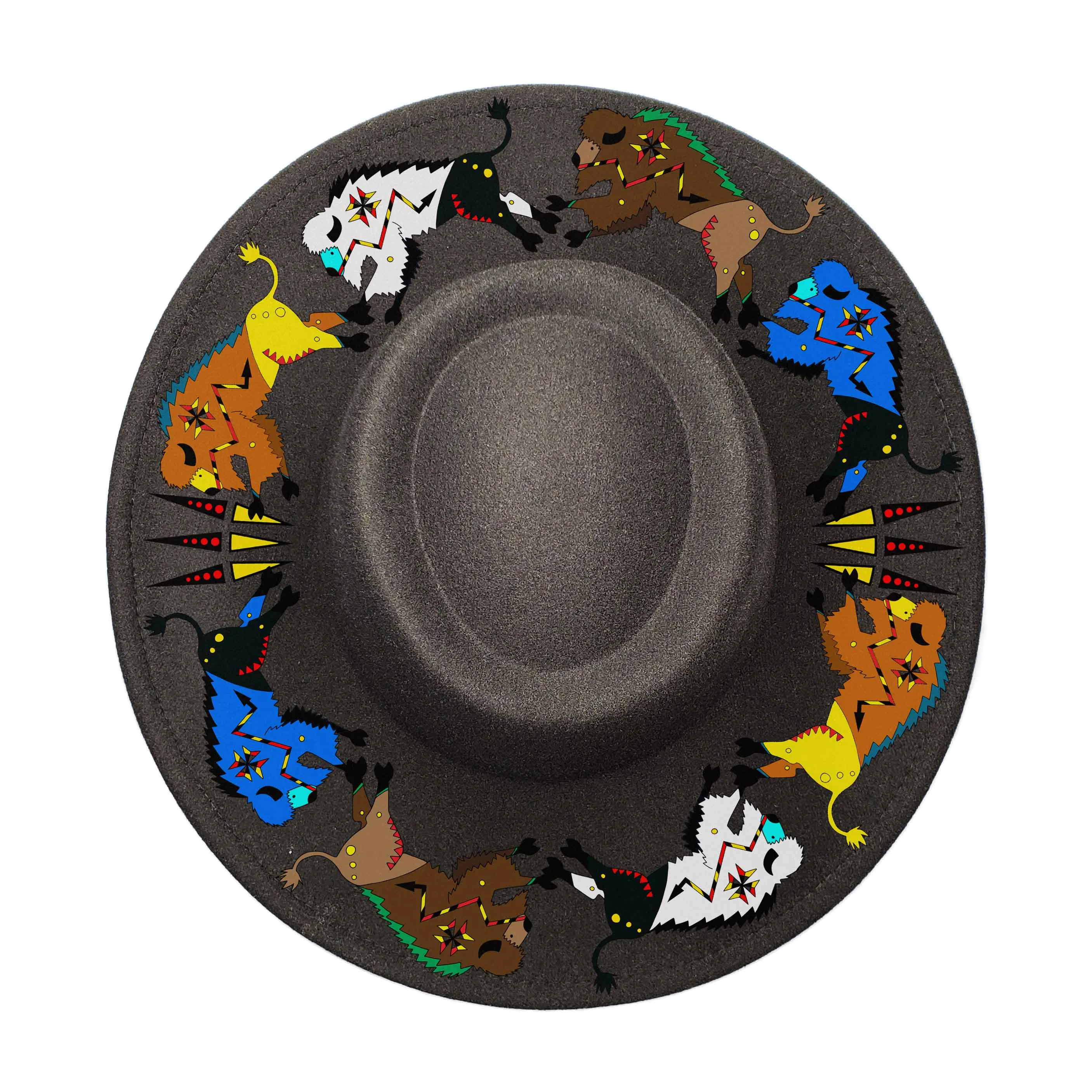 Ledger Buffalos Wide Brim Journey Hat