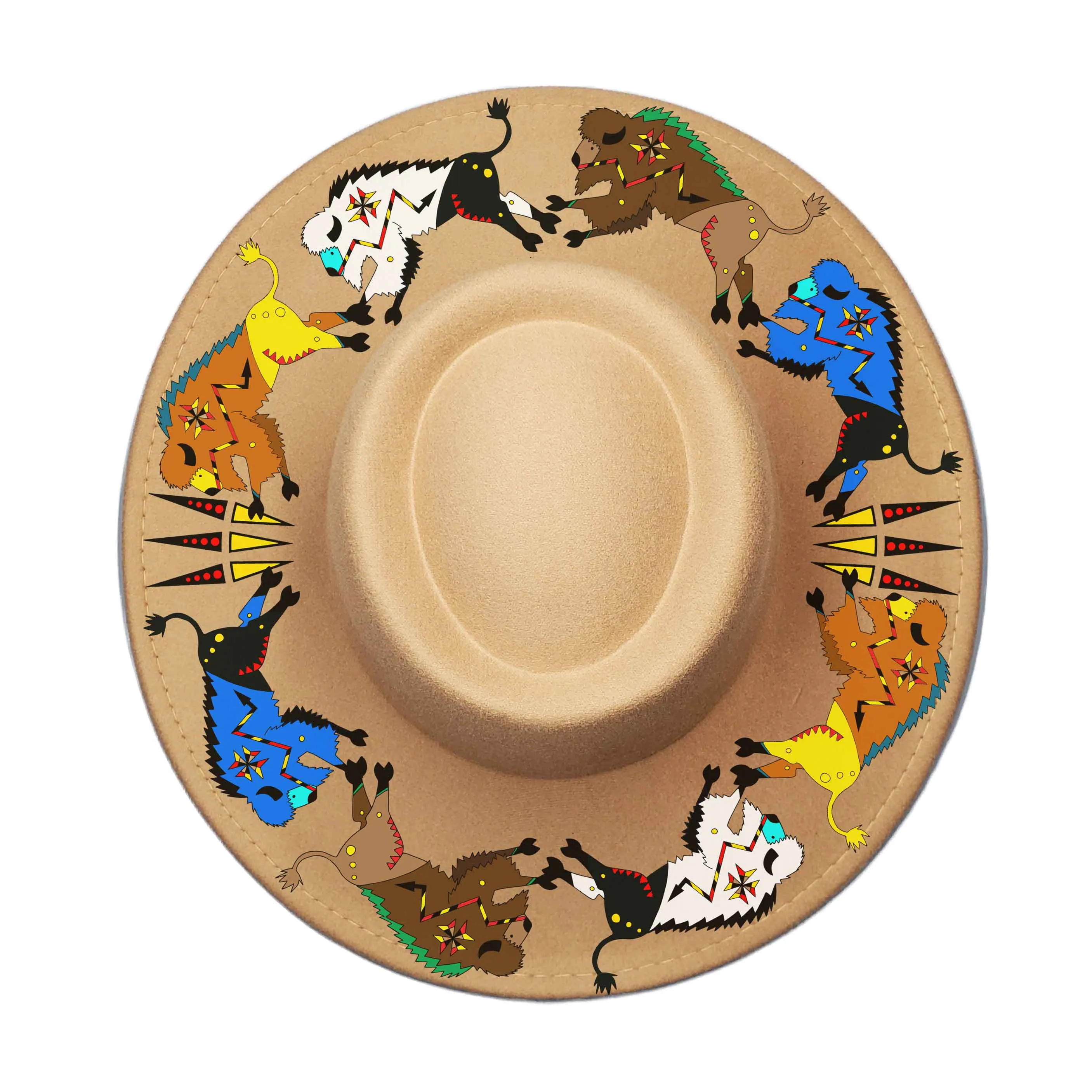 Ledger Buffalos Wide Brim Journey Hat