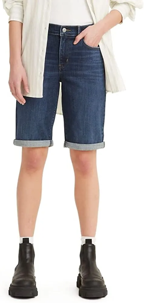 Levi's Women's Bermuda Shorts - Slate Await