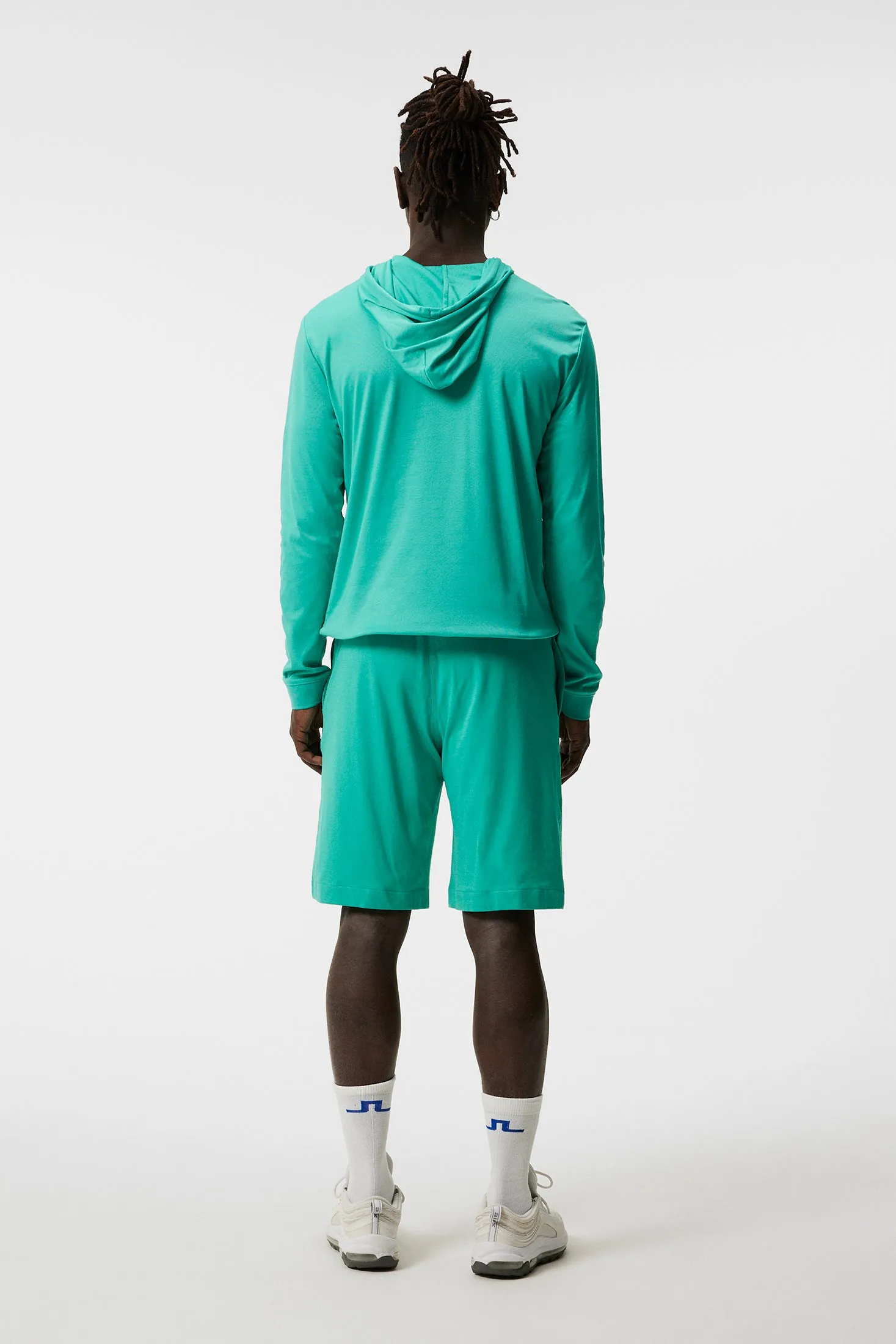 Logo Shorts / Bright Aqua