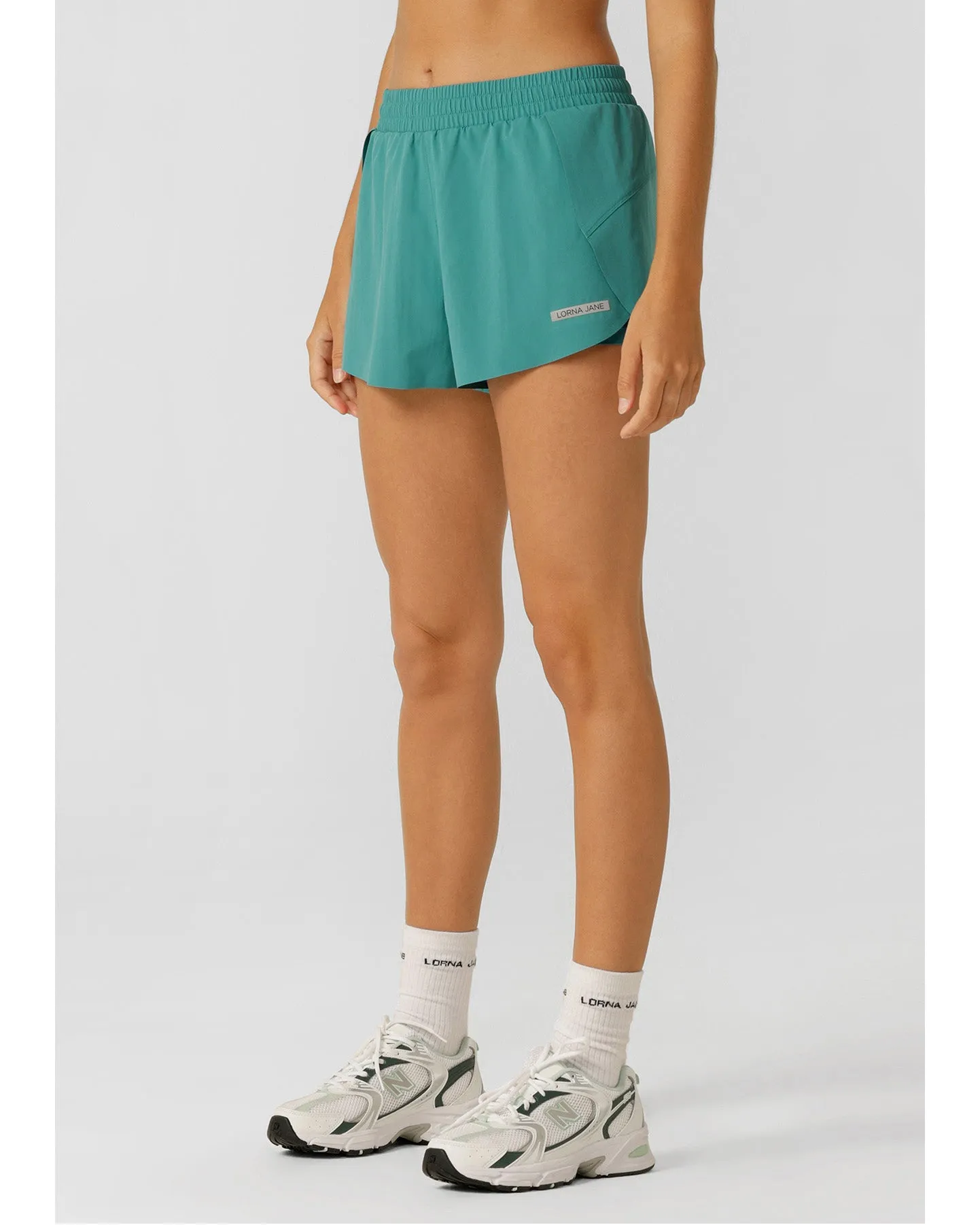 Lorna Jane Lightspeed Phone Pocket Run Short - Jewel