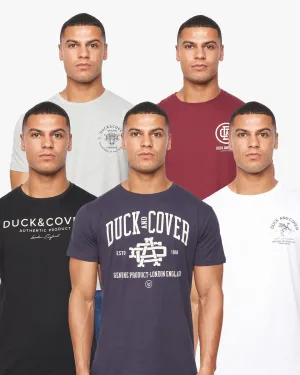 Mens Klapstar T-Shirt 5pk Assorted