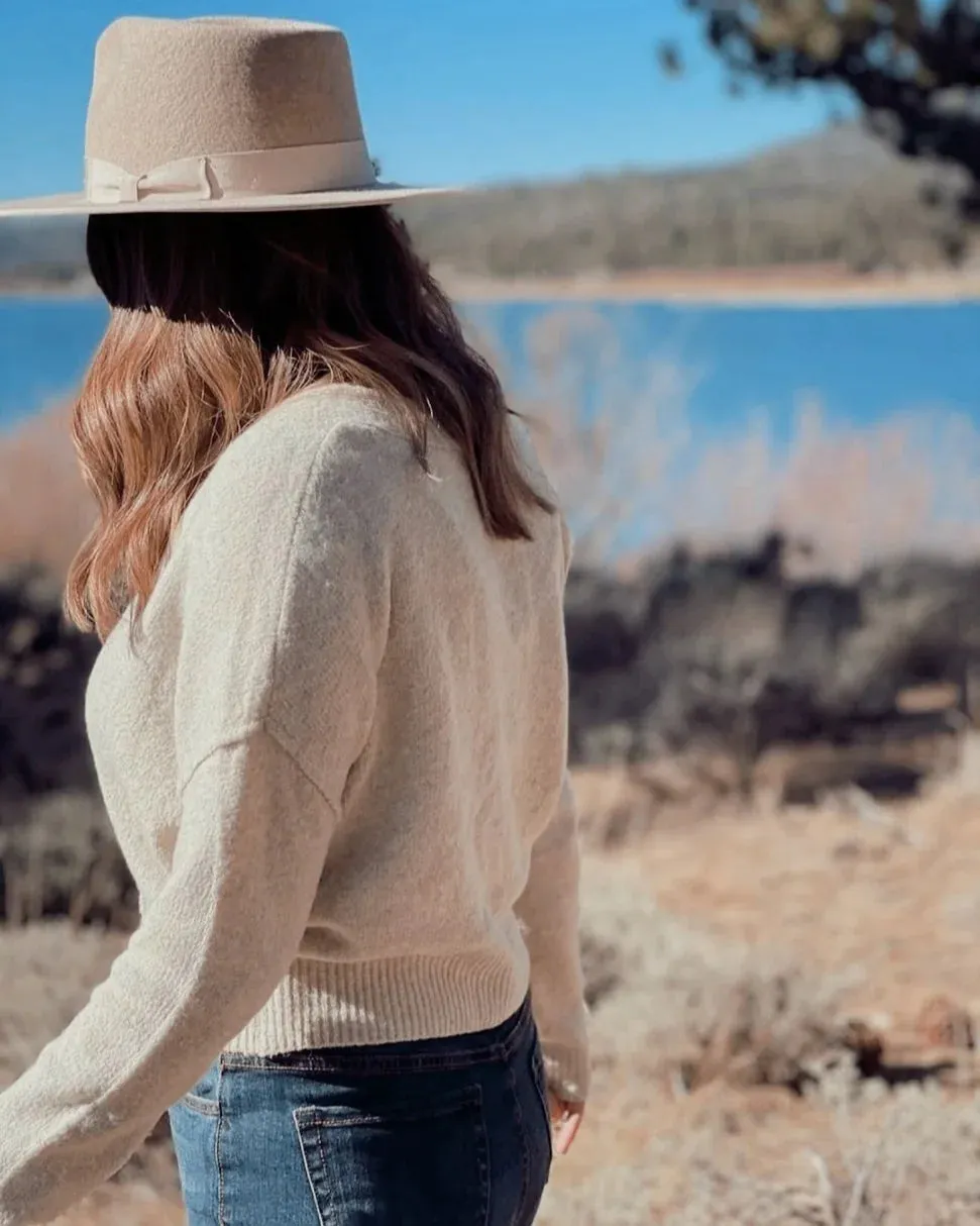 Monroe Rancher Hat - Oatmeal