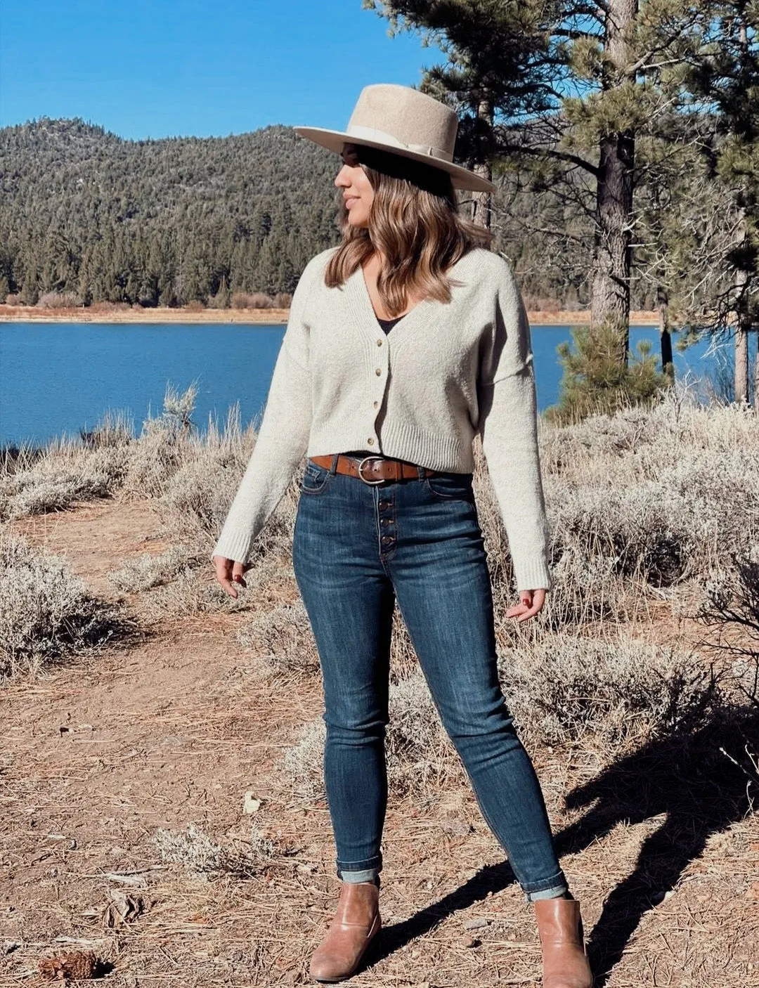 Monroe Rancher Hat - Oatmeal