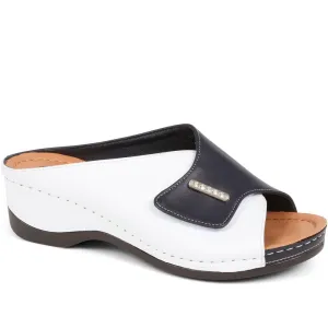 Mule Wedge Sandals - WLIG37015 / 323 779
