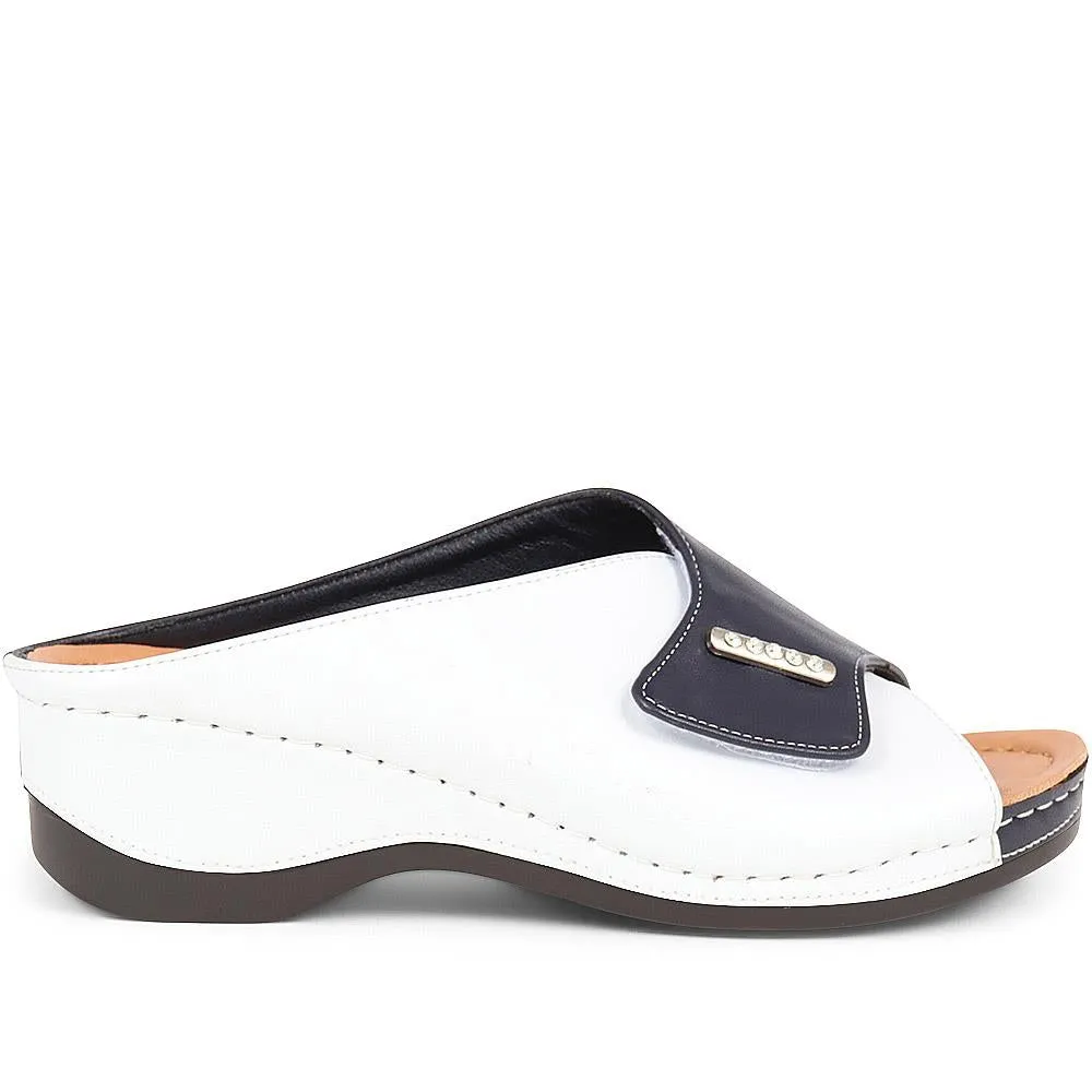 Mule Wedge Sandals - WLIG37015 / 323 779