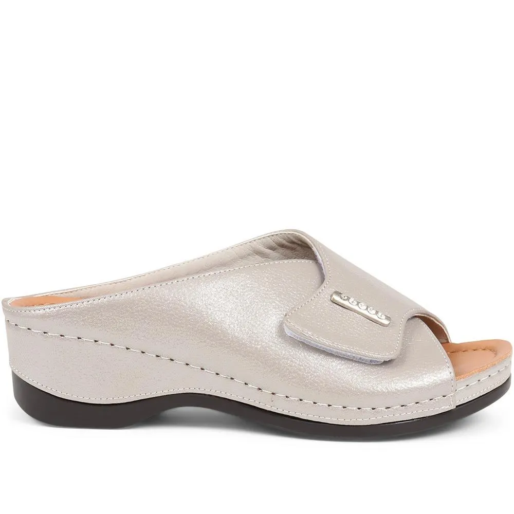Mule Wedge Sandals - WLIG37015 / 323 779