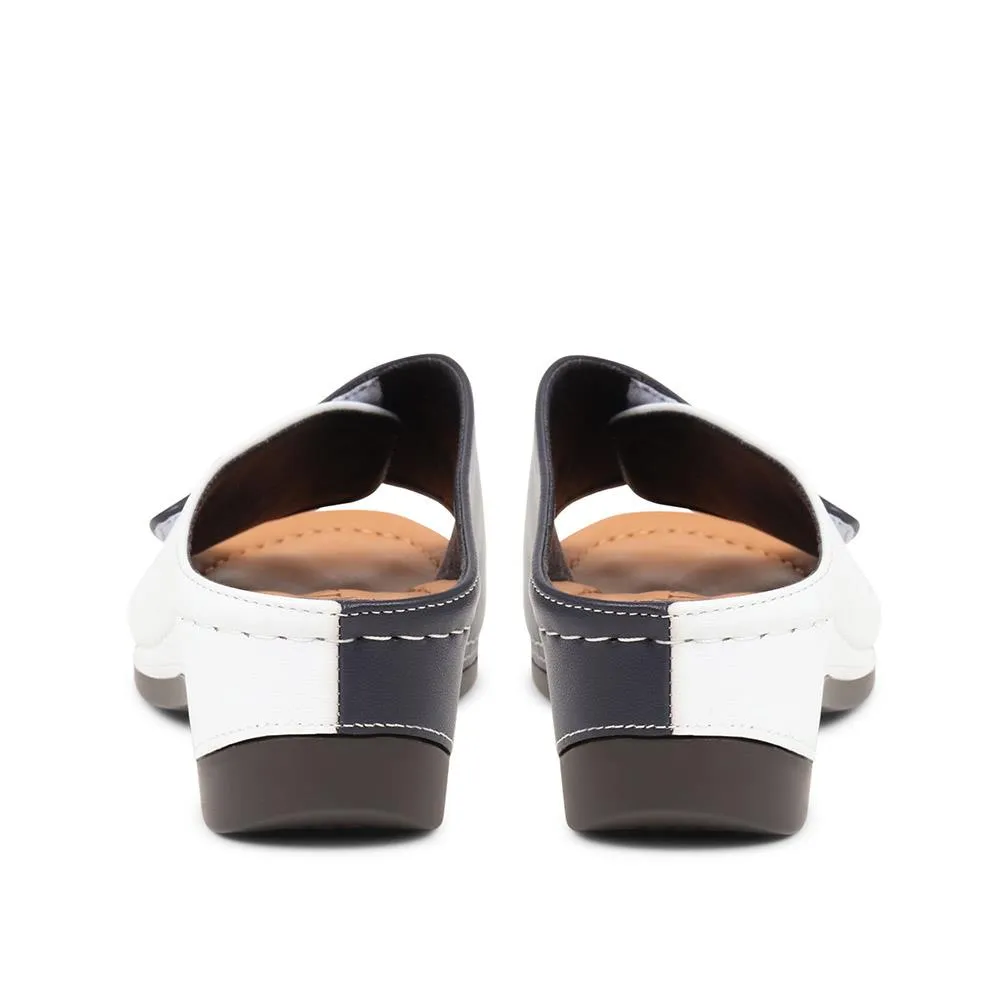 Mule Wedge Sandals - WLIG37015 / 323 779