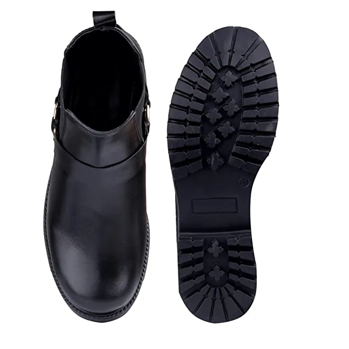 New Arrival Casual Ring Chelsea Slip-On Ankle Boot For Men's-JonasParamount