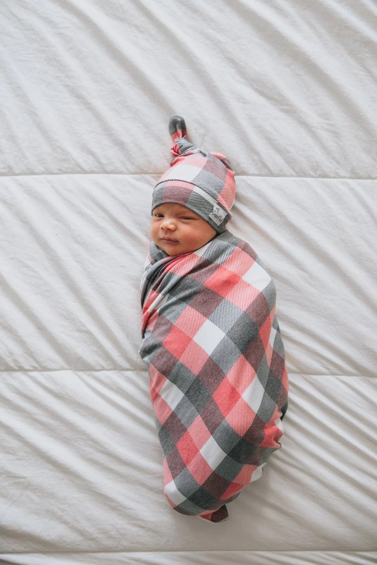 Newborn Top Knot Hat - Jack by Copper Pearl