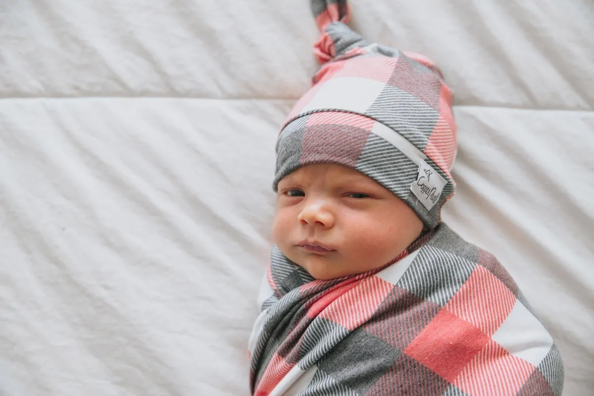 Newborn Top Knot Hat - Jack by Copper Pearl