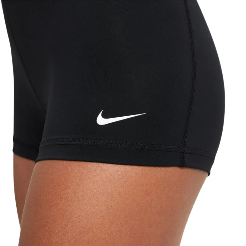 Nike Pro Womens 3" Tennis Shorts - Black/White