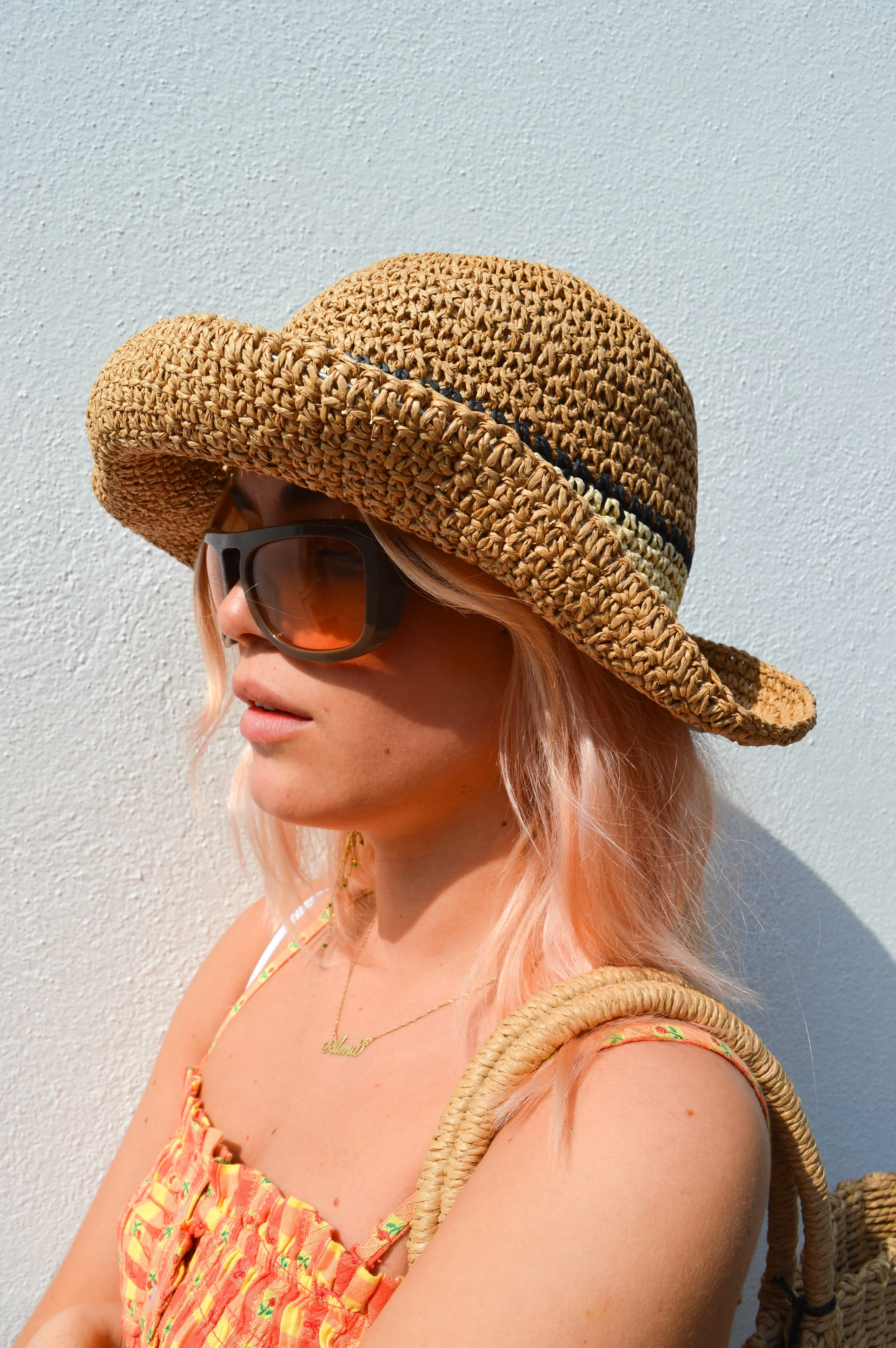Numph Trish Sesame Straw Hat
