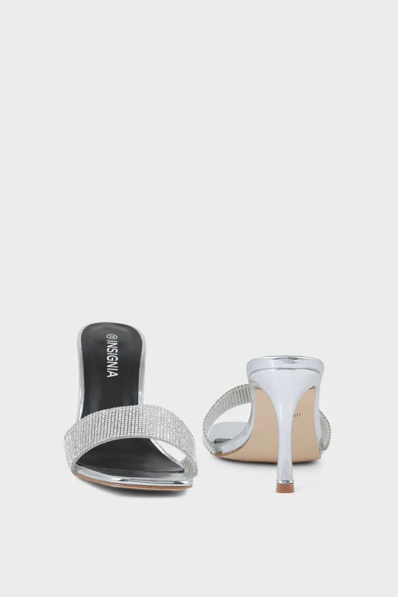 Party Wear Slip On IP0013-Silver