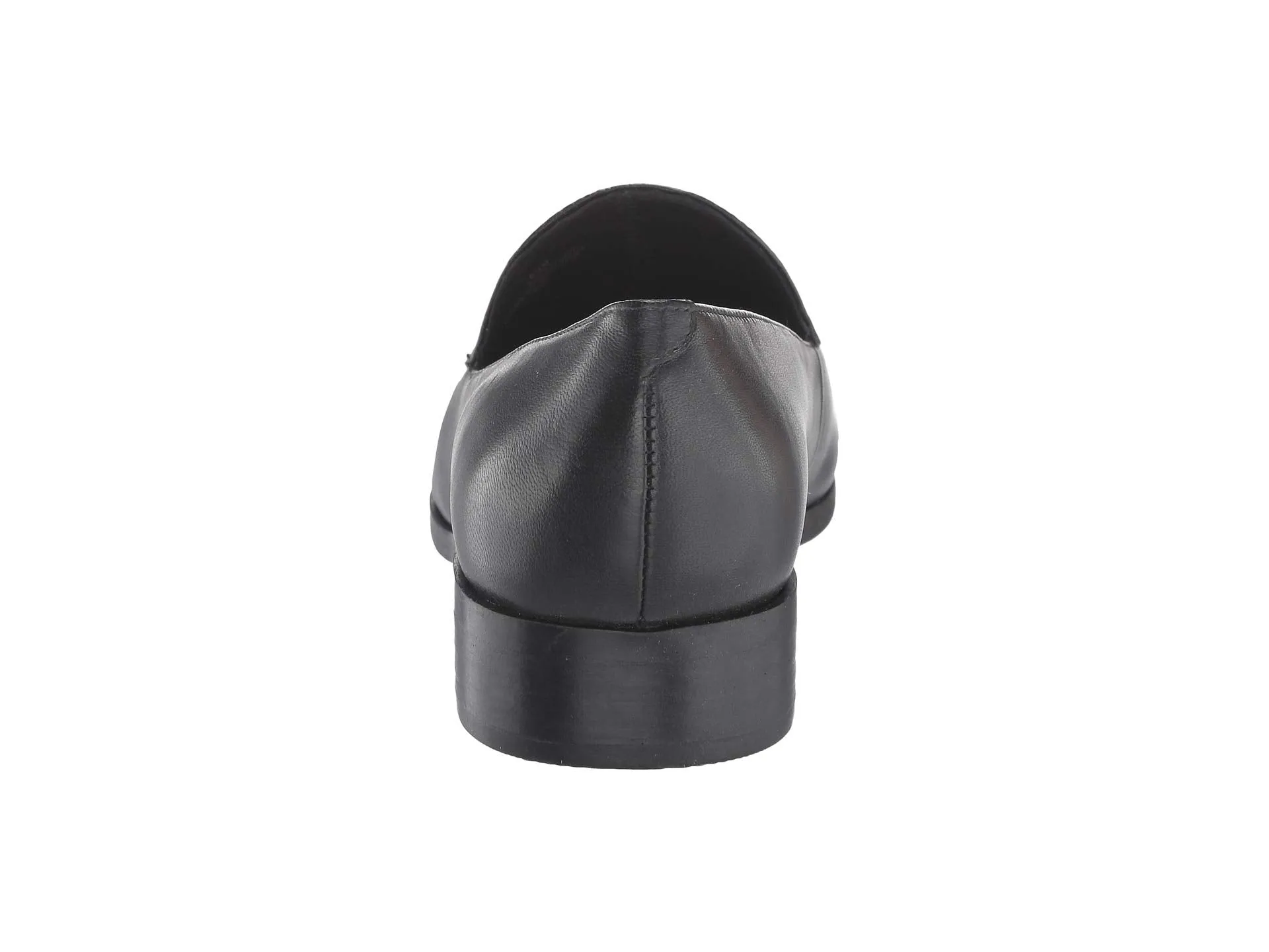 Pip Black Leather Easy Spirit Loafer Flats